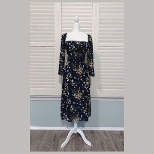 37% OFF! NWT Reformation Pennie Dress - Gemini - Square Neck